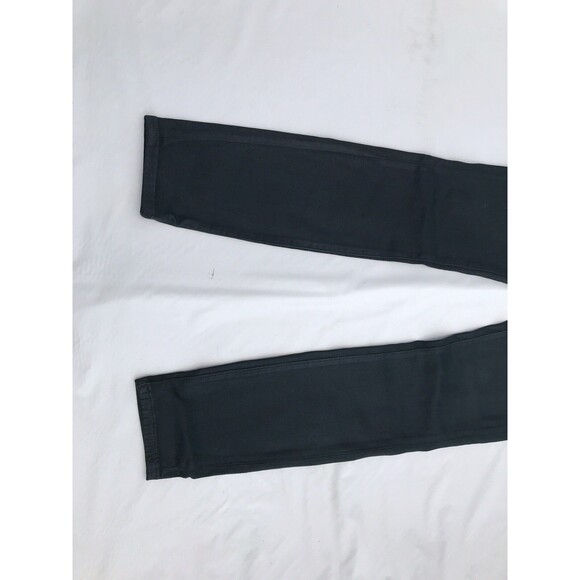 DL1961 Mara Striaght Mid Rise Sculpt Ankle Dark Green Denim Jeans Size 28 - Picture 2 of 8